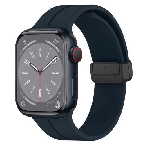 Bracelet Apple Watch Bleu Nuit Magnetic Buckle Sport