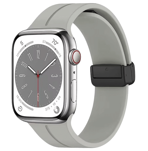 Bracelet Apple Watch Gris Magnetic Buckle Sport