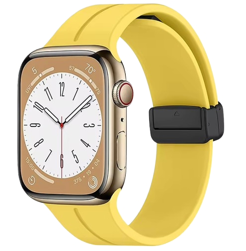 Bracelet Apple Watch Jaune Magnetic Buckle Sport