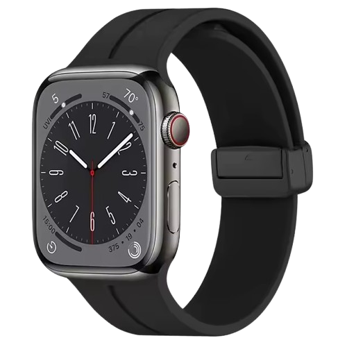 Bracelet Apple Watch Noir Magnetic Buckle Sport