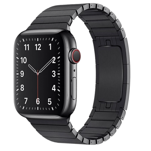 Bracelet Apple watch Black Stainless Steel