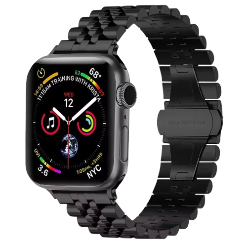 Bracelet Apple watch Noir Rolex