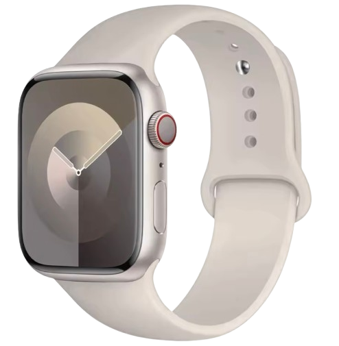 Bracelet Apple watch Sport Starlight