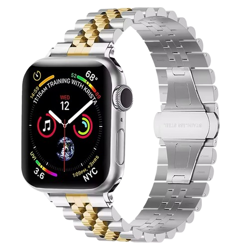Bracelet Apple watch silver Gold Rolex