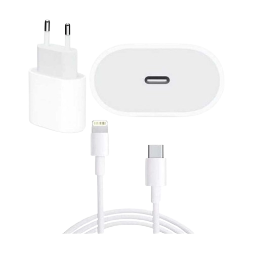 Chargeur Apple USB C 20W & USB C TO LIGHTNING