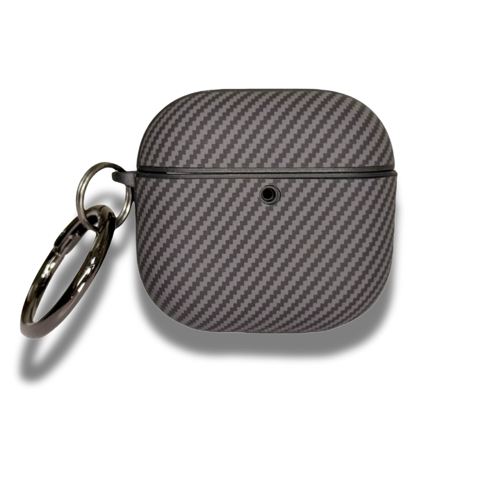 Coque Airpods Carbon Fiber Gris