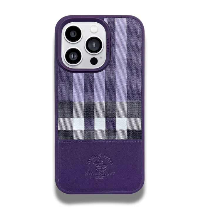 Coque Cuir Santa Barbara Cyril Series Mauve