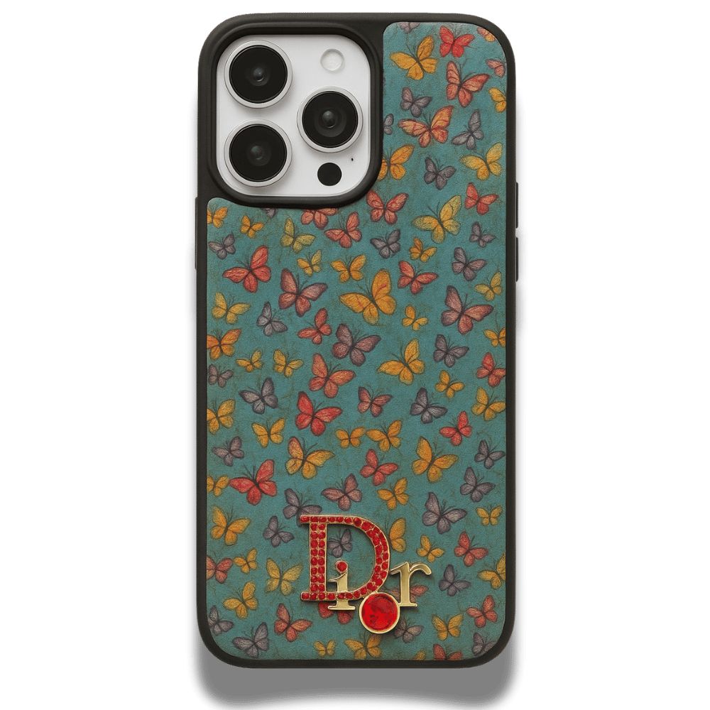 Coque iPhone Dior Papillon Élégance