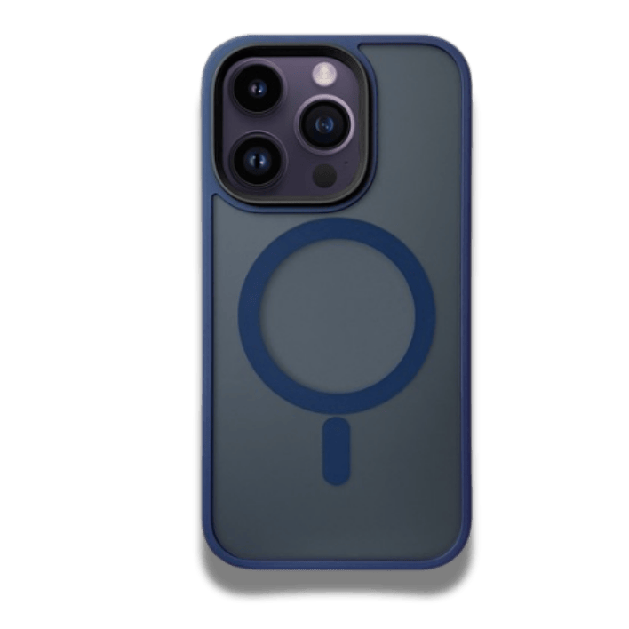 Coque iphone MagSafe Acrilyc Clear dark blue