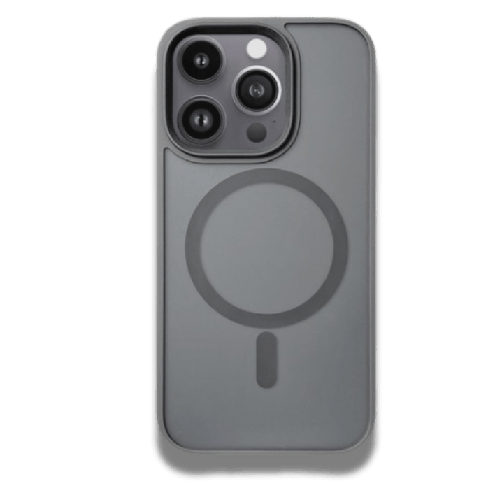 Coque iphone MagSafe Acrilyc Clear grey