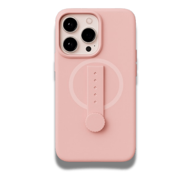 Coque iphone MagSafe Beats Rotable Strap pink