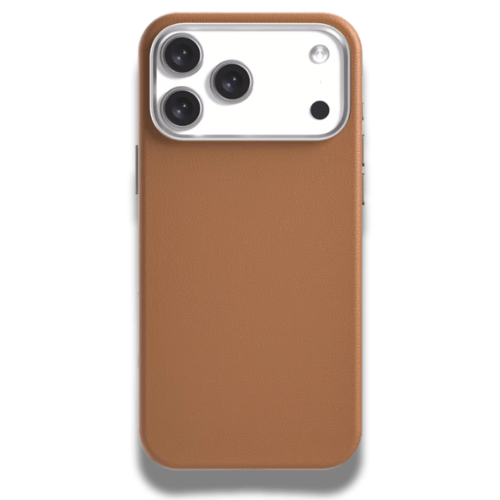 Cover for iPhone Leather Series Brown