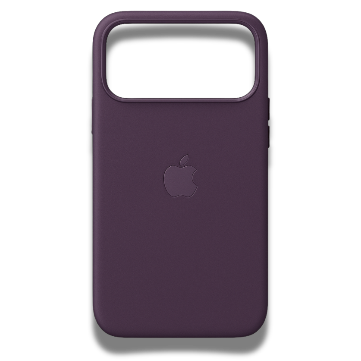 Coque iphone Cuir Prune Royale