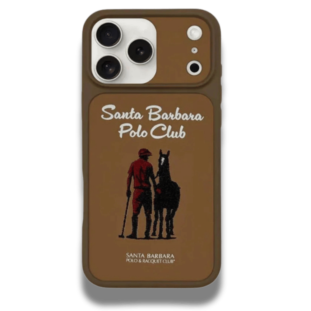 Coque iphone Santa Barbara Questa Marron with Magsafe