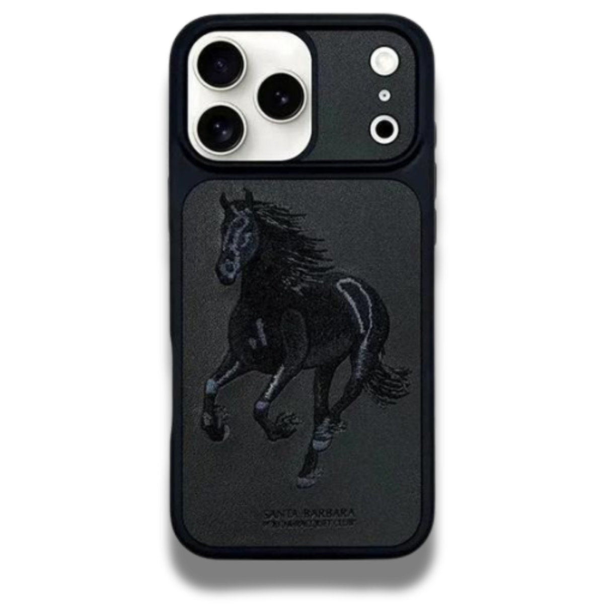 Coque iphone Santa Barbara Questa Noir with Magsafe