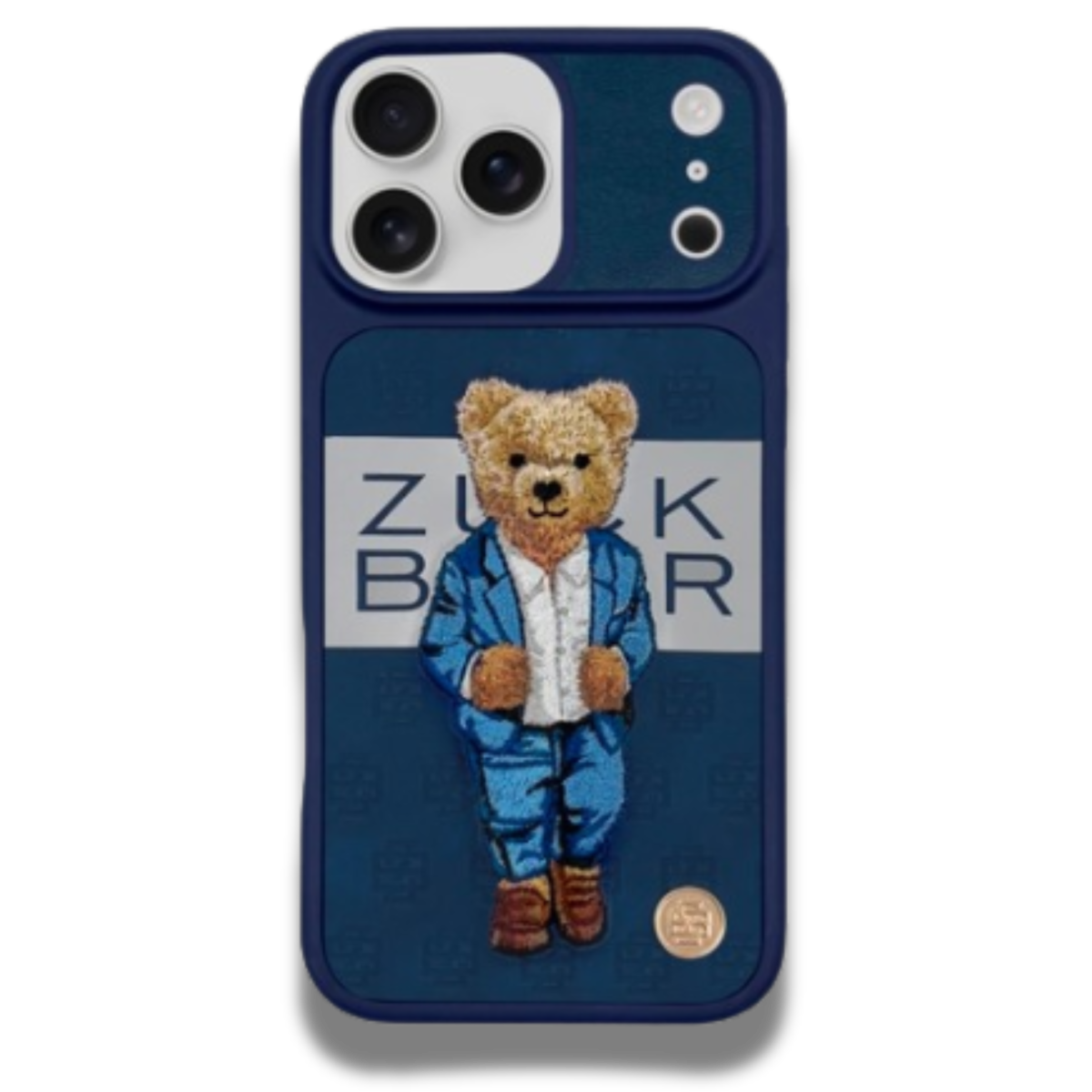 Etui ZuckBear Paris Gentleman Bleu