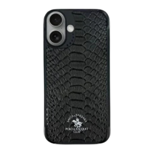 Coque iPhone 17 Santa barbara black