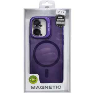 Coque iPhone 17 magnetic Purple